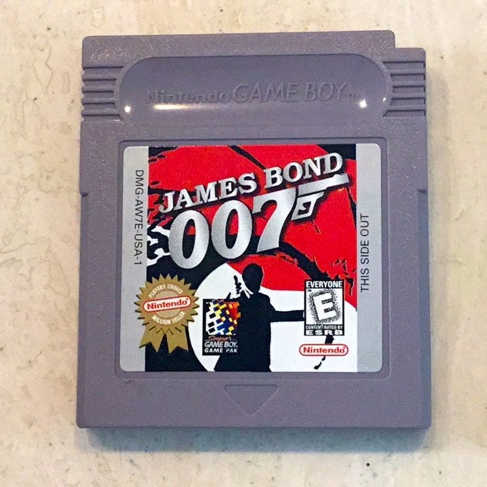 James Bond 007 Nintendo Game Boy Game Gameboy Authentic Tested